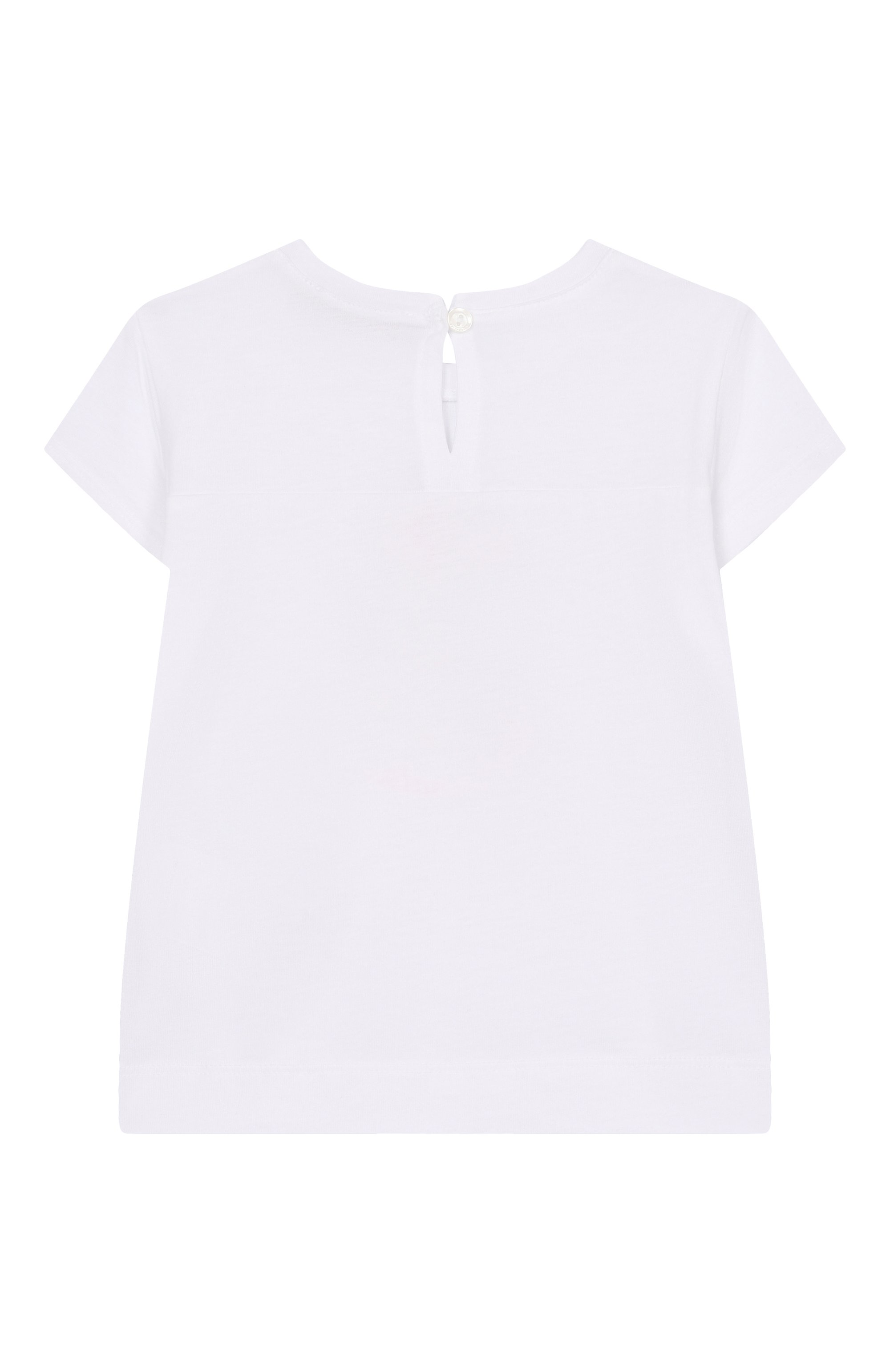 Хлопковая футболка MONNALISA, арт. 39G617, фото 2