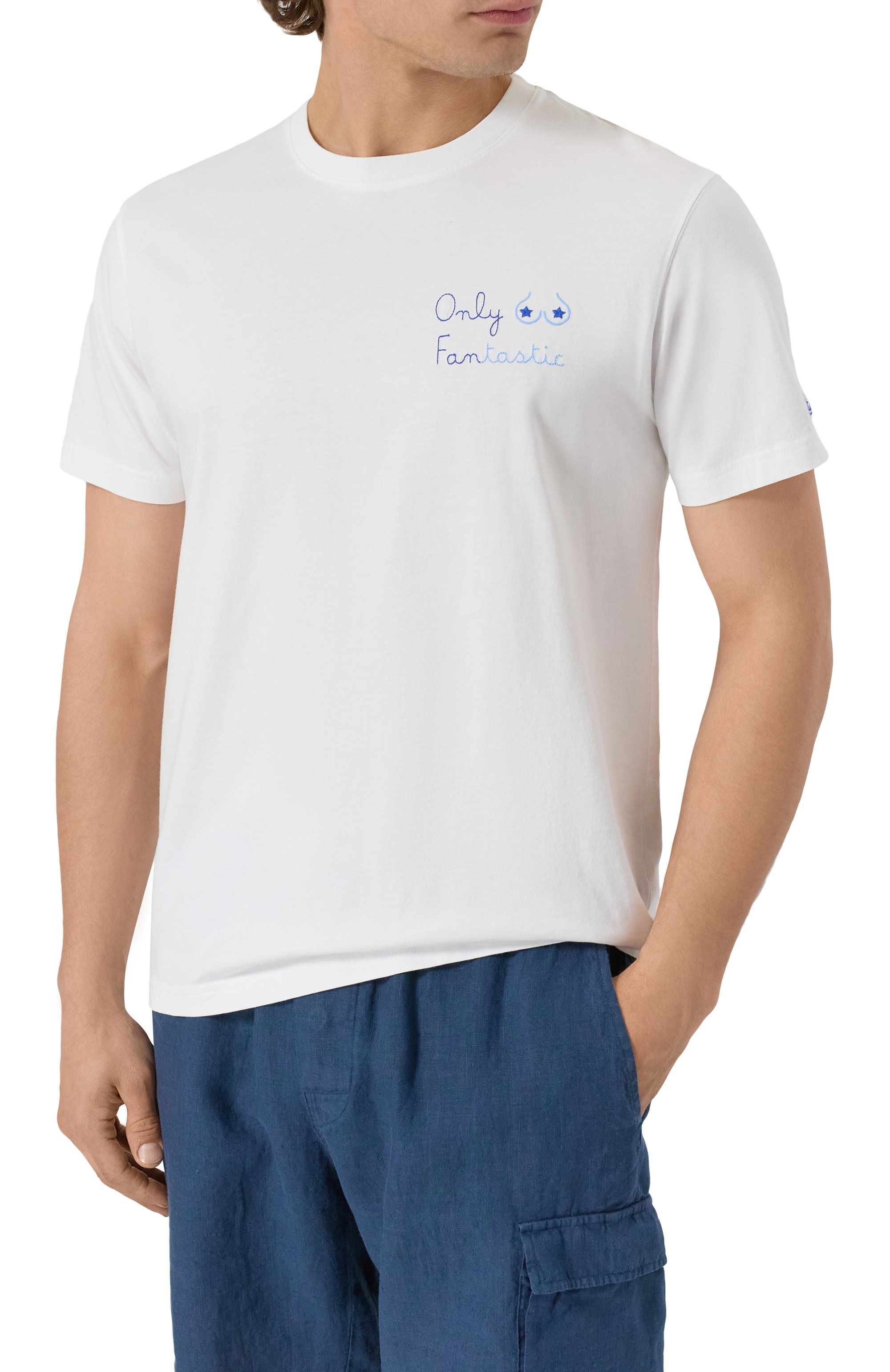 Хлопковая футболка MC2 SAINT BARTH, арт. STBM P0RT0FIN0/02485H, фото 3