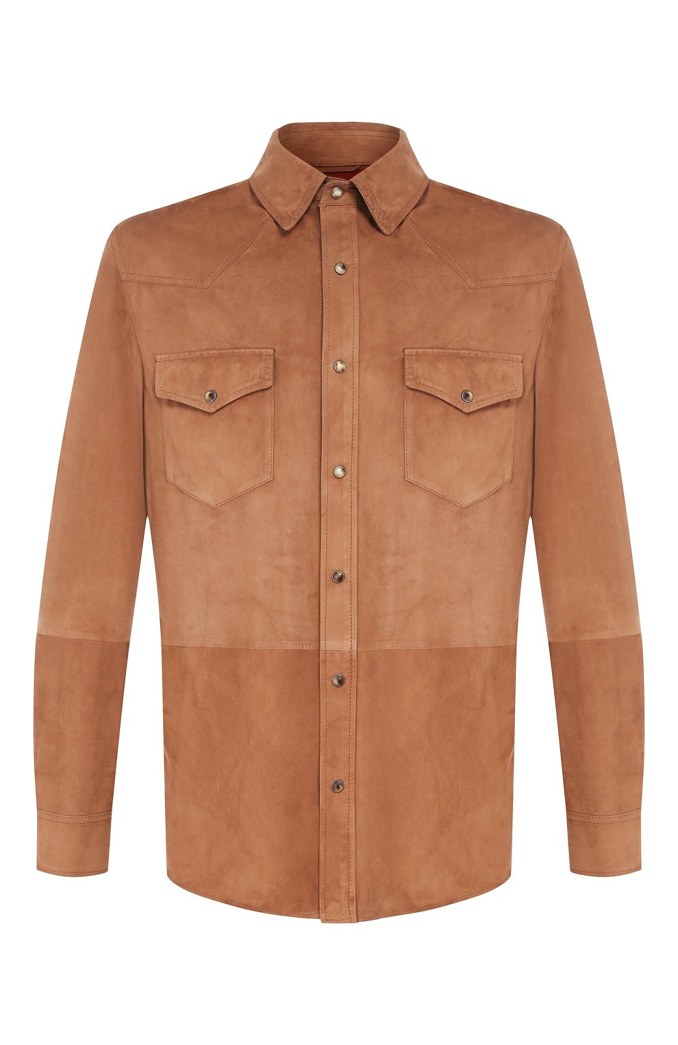 Замшевая рубашка BRUNELLO CUCINELLI, арт. MPCLB1721, фото 1