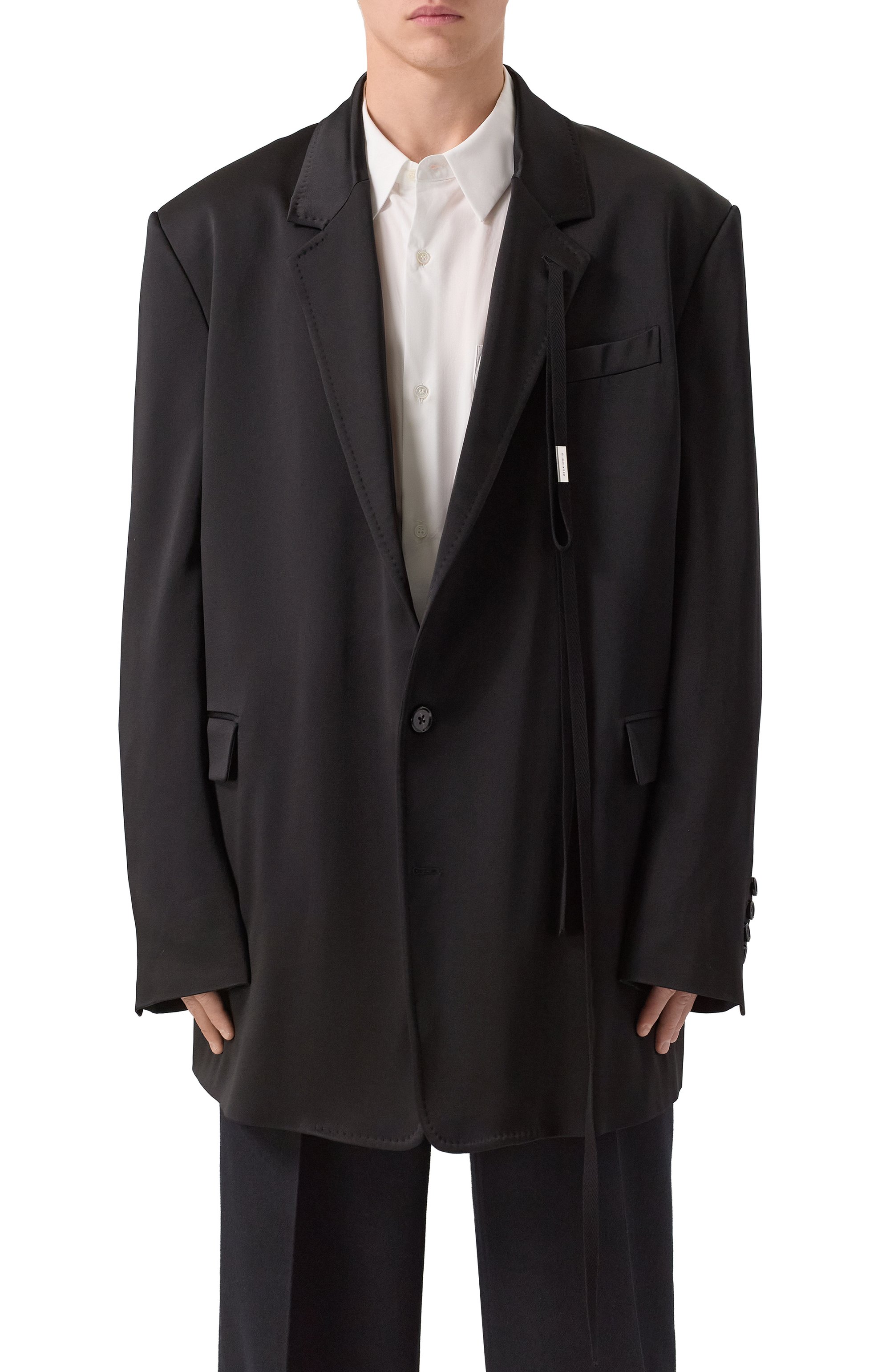 Однобортный пиджак ANN DEMEULEMEESTER, арт. B0012470/FA647, фото 3