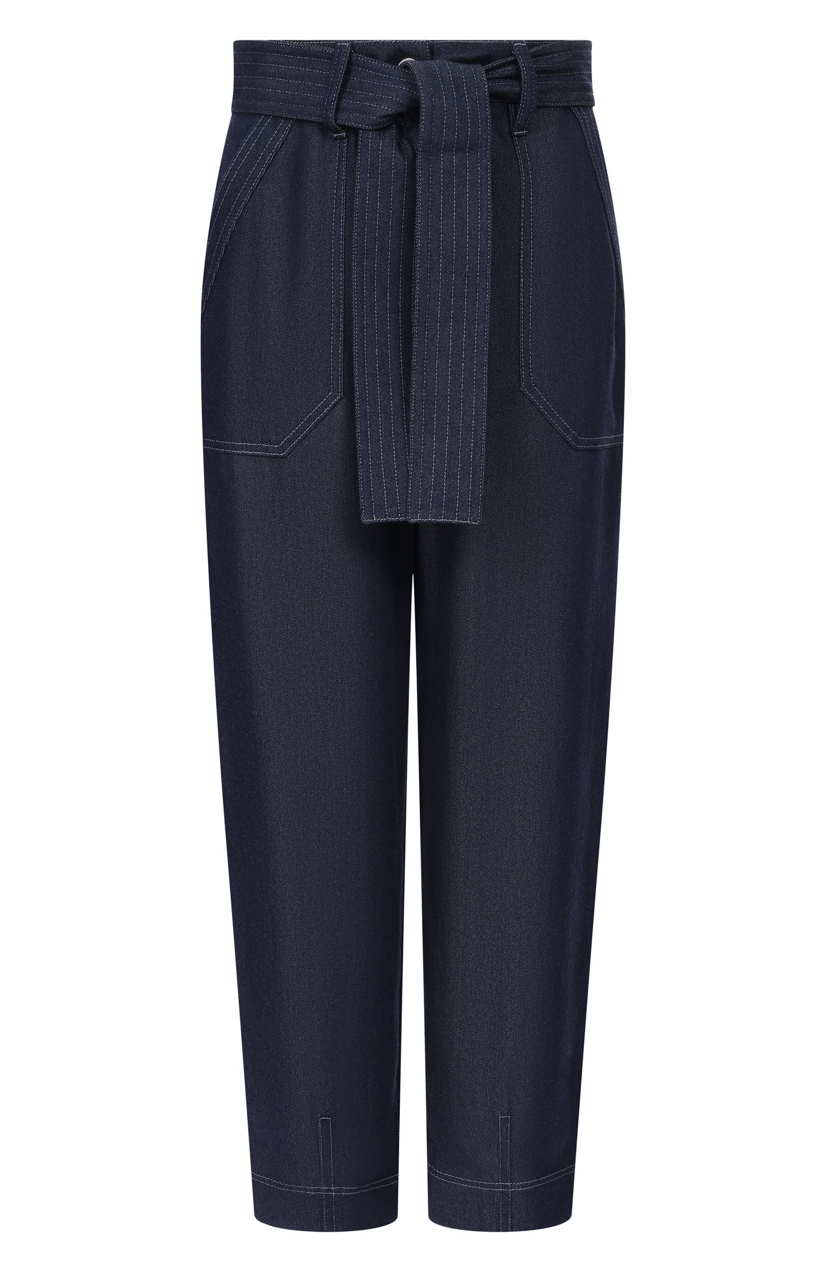 Джинсы-карго GIORGIO ARMANI синего цвета по цене 215000 руб., арт. GW003903/TE23092, фото 1 Джинсы-карго GIORGIO ARMANI, арт. GW003903/TE23092, фото 1