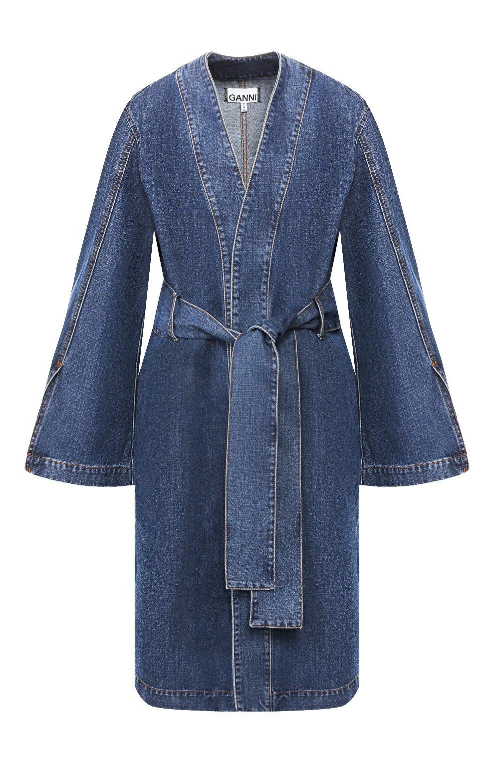 Джинсовое пальто GANNI, арт. F3583, фото 1
