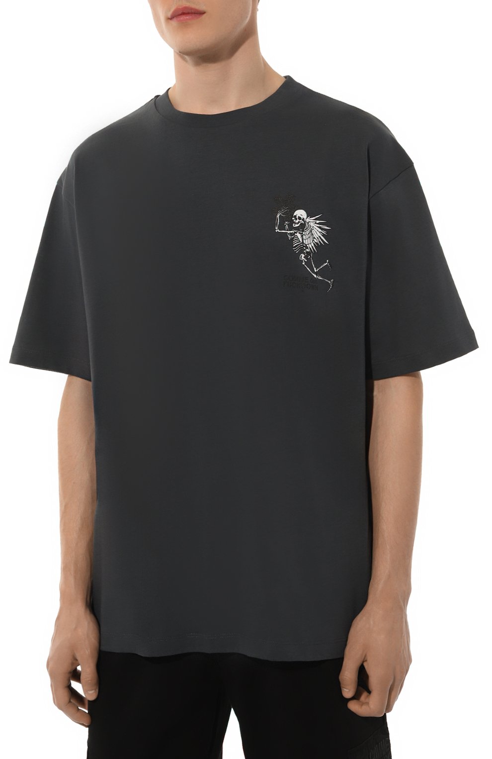 Хлопковая футболка COMME DES FUCKDOWN, арт. CFABM01334, фото 3