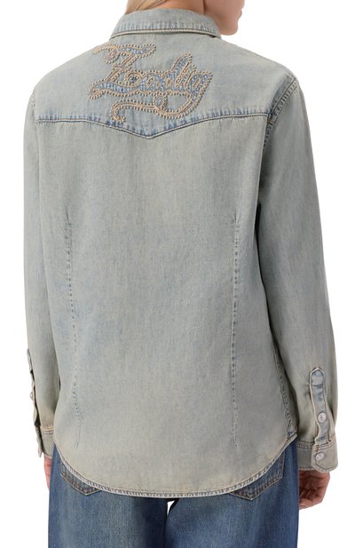 Джинсовая рубашка ZADIG AND VOLTAIRE, арт. WWSH02275, фото 4