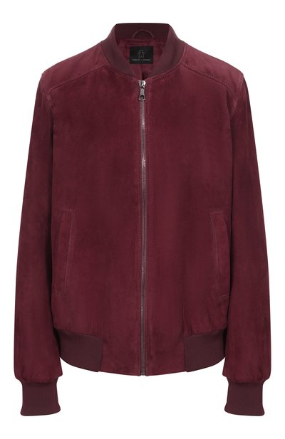 Женский замшевый бомбер MASLOV, арт. SMB01
