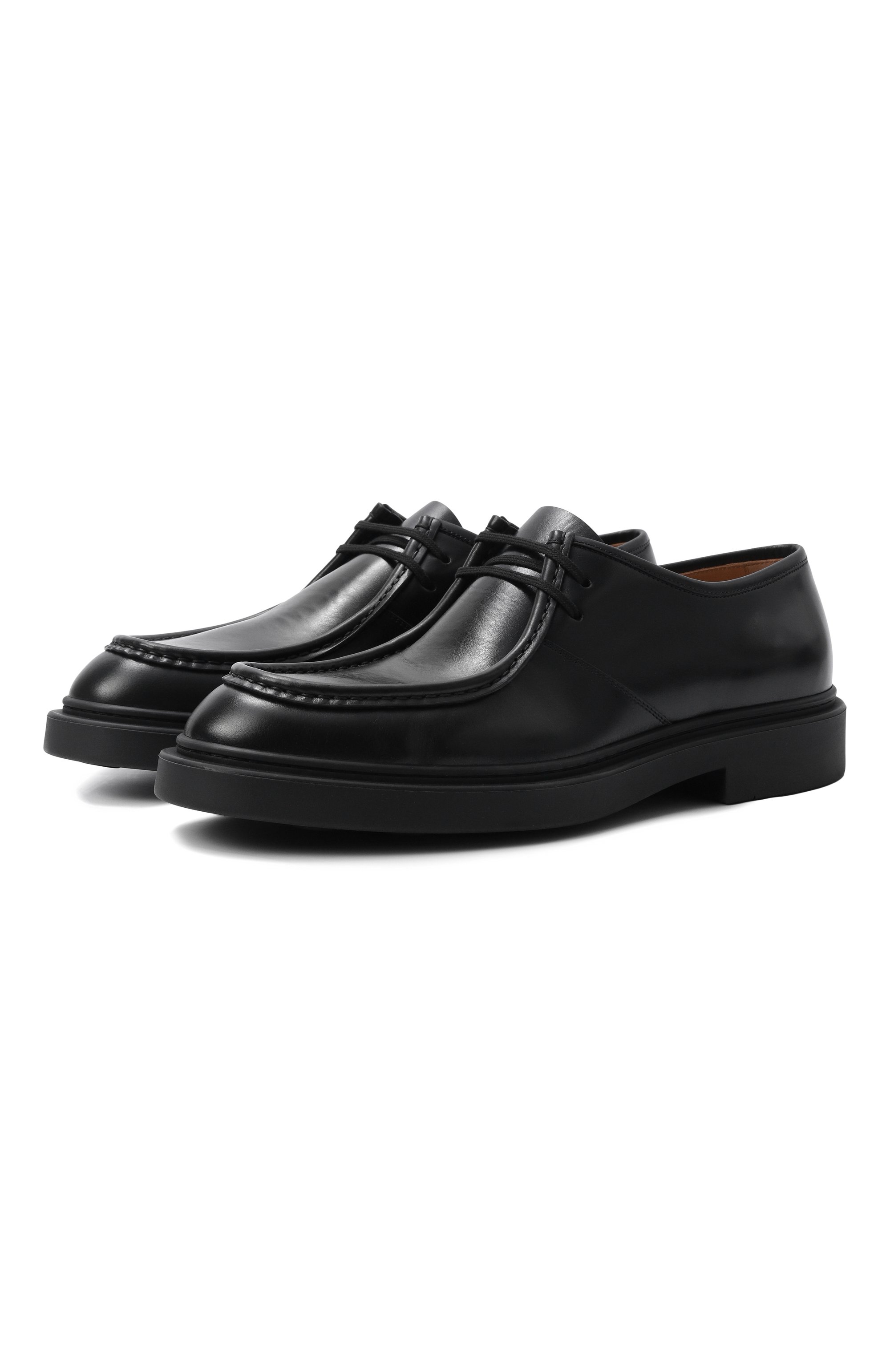 Кожаные д ерби JIL SANDER, арт. J33ZJ0028/P7690, фото 1