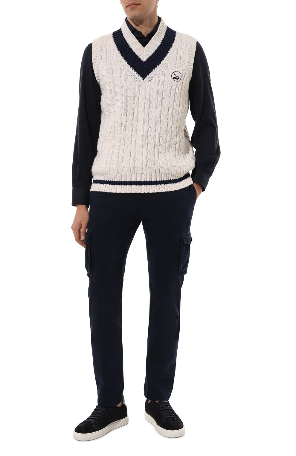 Шерстяной жилет KITON, арт. UMM058902, фото 2