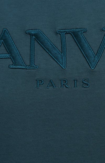 Хлопковая футболка LANVIN, арт. RM-TS0002-J007-A21, фото 5
