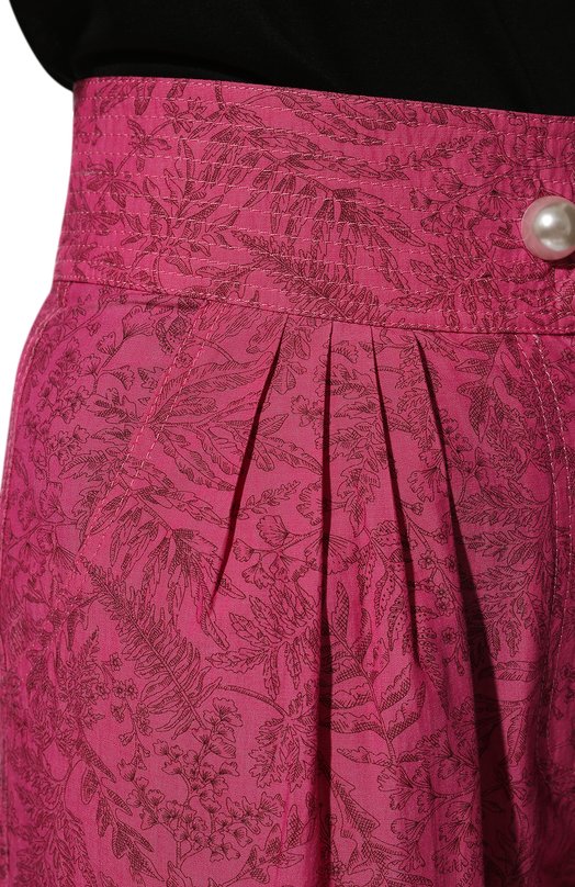 Хлопковые брюки Nackiye L`0RIENT KIM0N0 PANTS Розовый  L`0RIENT KIM0N0 PANTS Фото 5