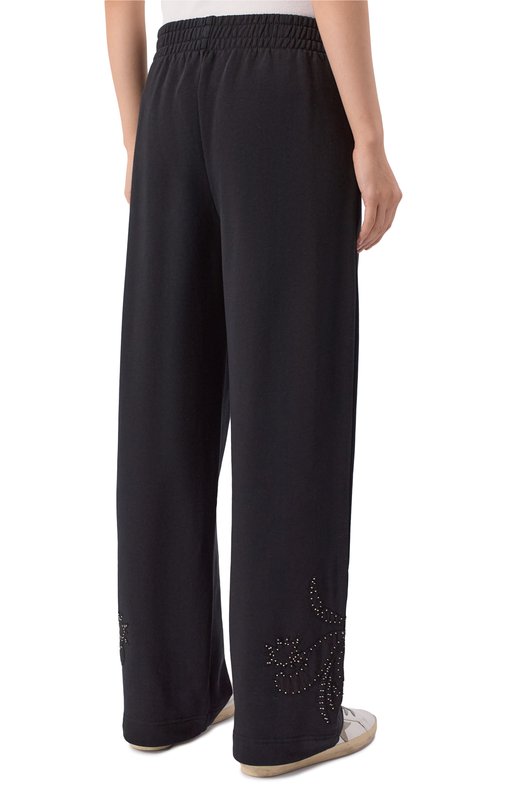 Хлопковые брюки Zadig and Voltaire JWSP00017 Чёрный  JWSP00017 Фото 4