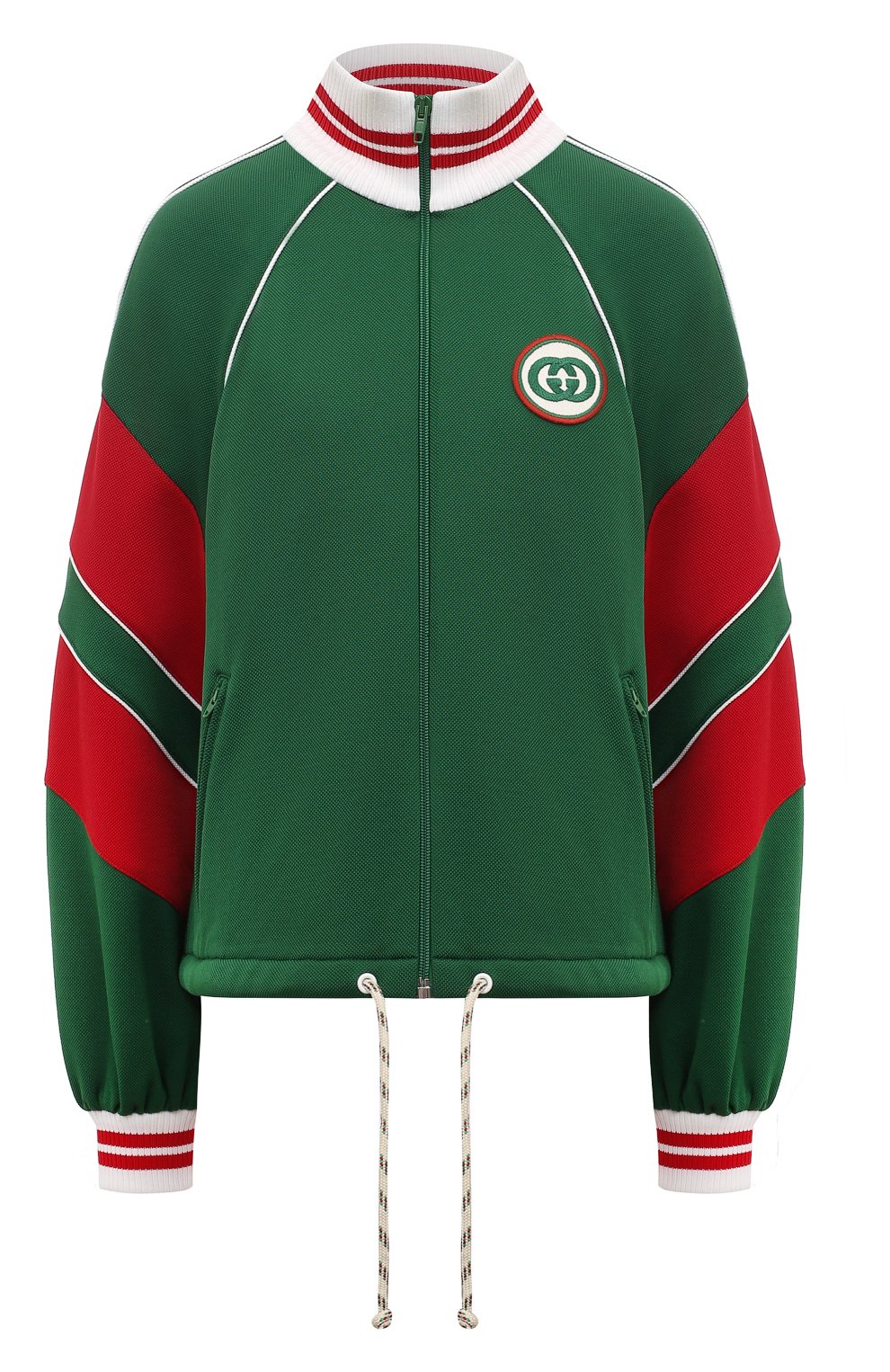 Толстовка GUCCI зеленого цвета по цене 194500 руб., арт. 753757/XJFUY, фото 1 Толстовка GUCCI, арт. 753757/XJFUY, фото 1