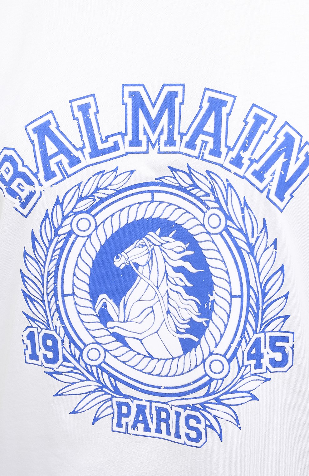 Хлопковая футболка BALMAIN, арт. UF01351/I589, фото 5