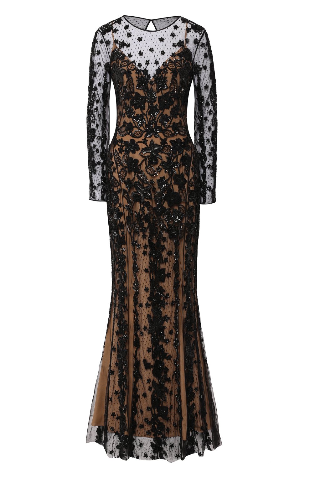 Платье-макси ZUHAIR MURAD, арт. DRR19026/EMFL001, фото 1