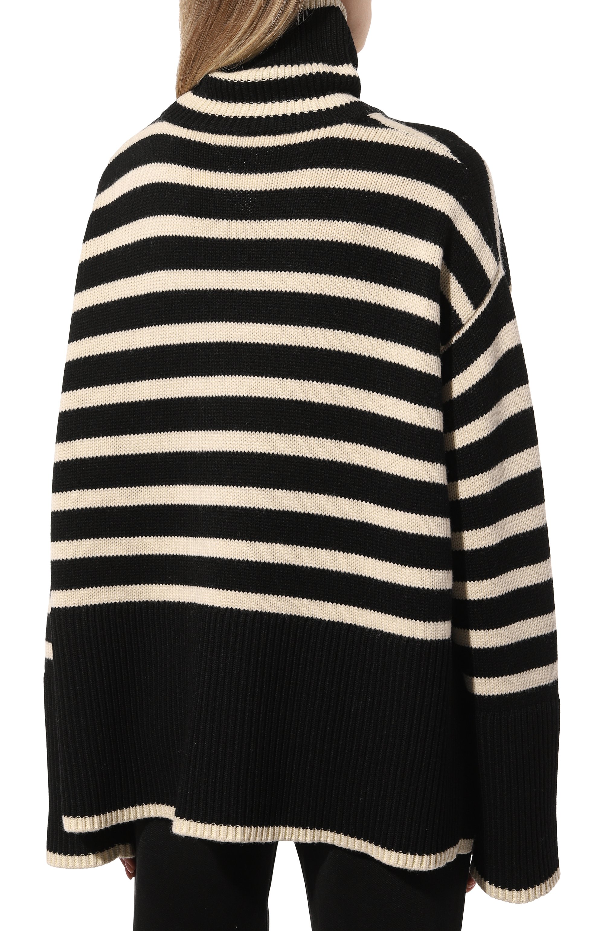 Свитер из шерсти и хлопка TOTEME, арт. 212-562-758, фото 4