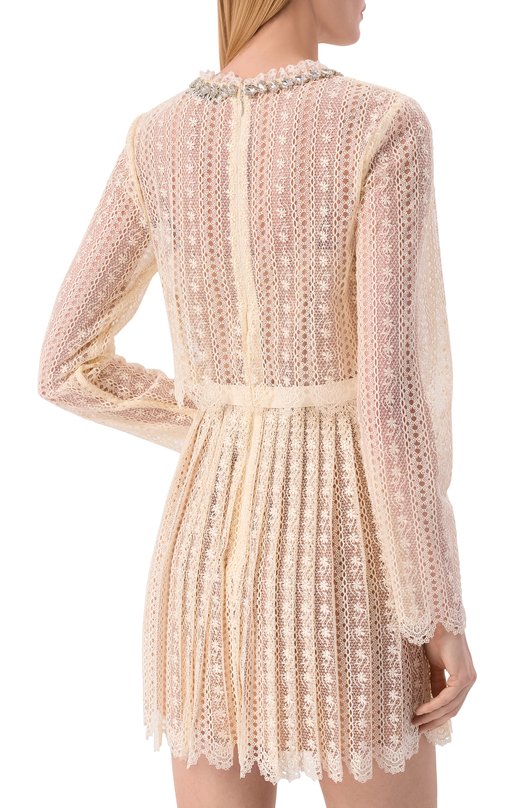 Платье self-portrait RS26172SC Кремовый  RS26172SC Фото 3