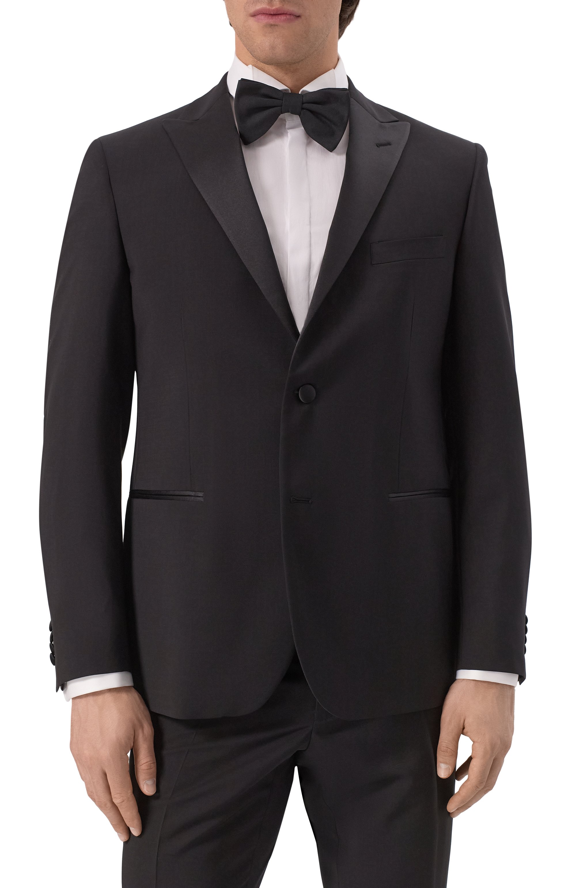 Шерстяной смокинг CORNELIANI, арт. 256T02-2594135_SET, фото 2