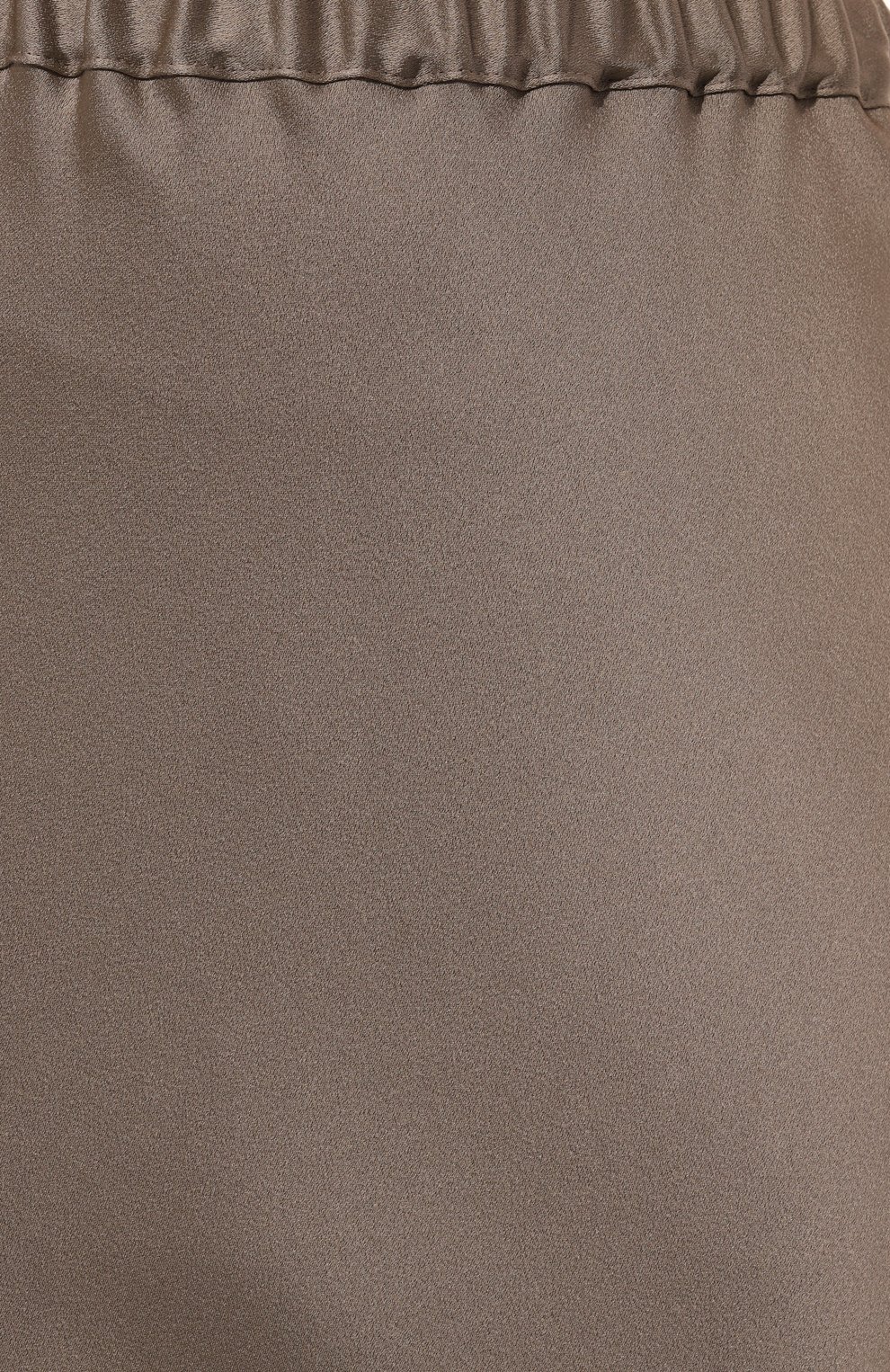 Юбка ANTONELLI FIRENZE темно-бежевого цвета по цене 45800 руб., арт. M9184/355C, фото 5 Юбка ANTONELLI FIRENZE, арт. M9184/355C, фото 5