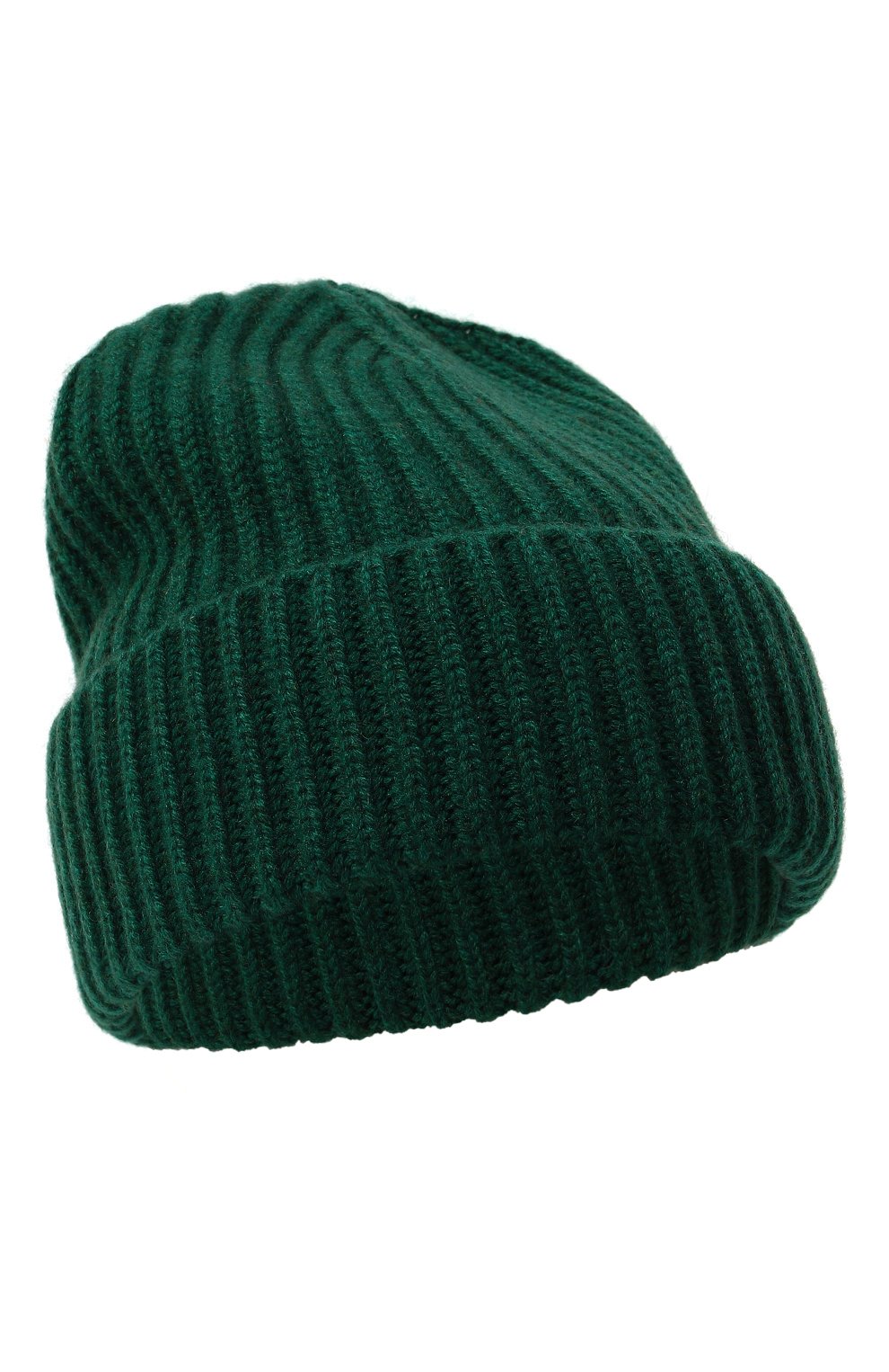 Кашемировая шапка MVST зеленого цвета по цене 22700 руб., арт. 7210 25, фото 1 Кашемировая шапка MVST, арт. 7210 25, фото 1