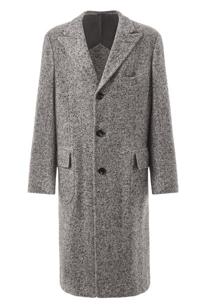 Мужской пальто из шерсти и кашемира KITON, арт. US201LK0148E02