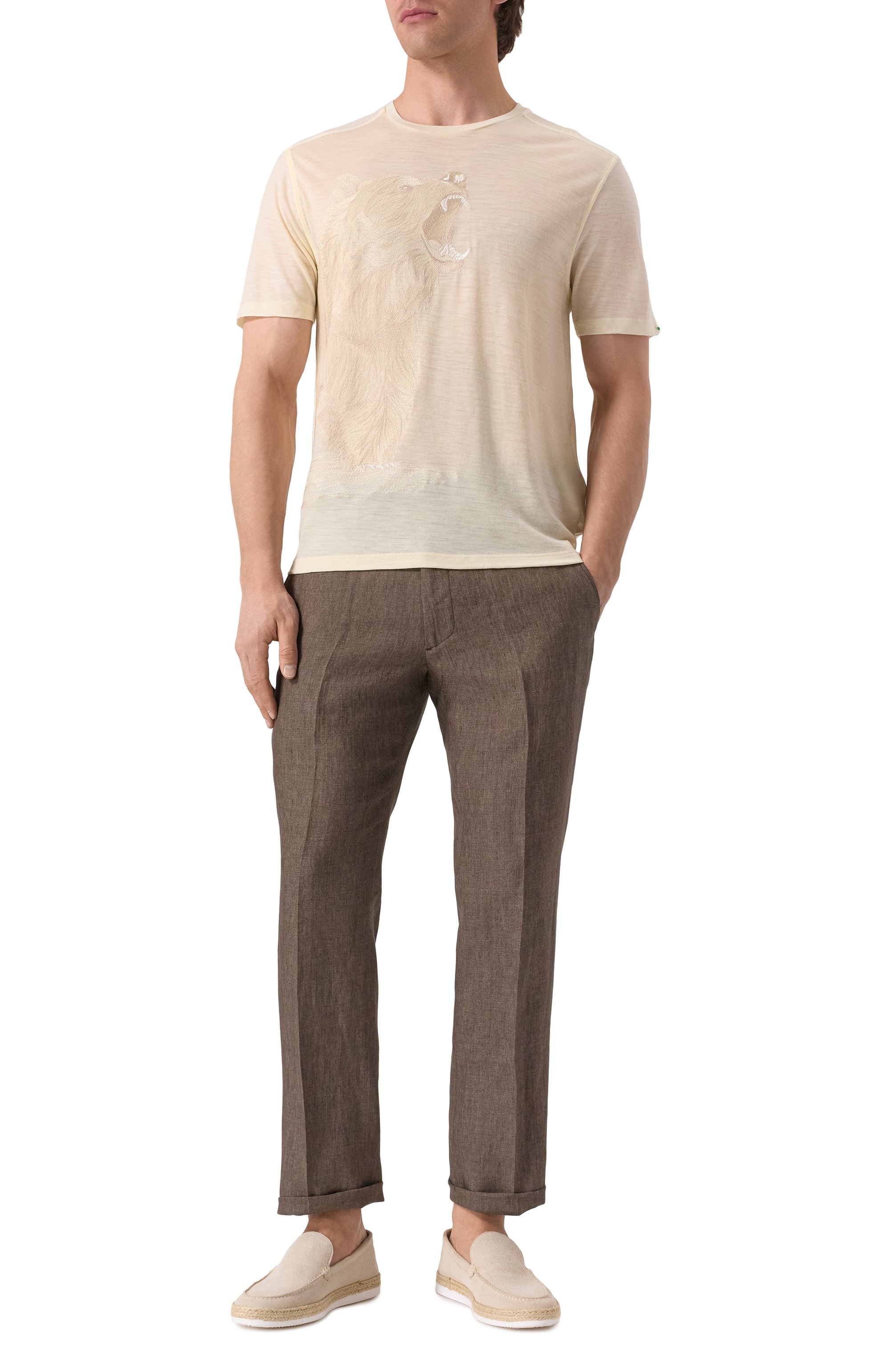 Шерстяная футболка STEFANO RICCI, арт. MNH5204440/WV, фото 2