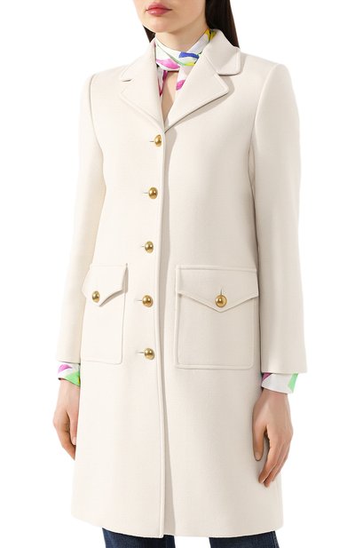Шерстяное пальто GUCCI, арт. 494500/ZHW03, фото 3