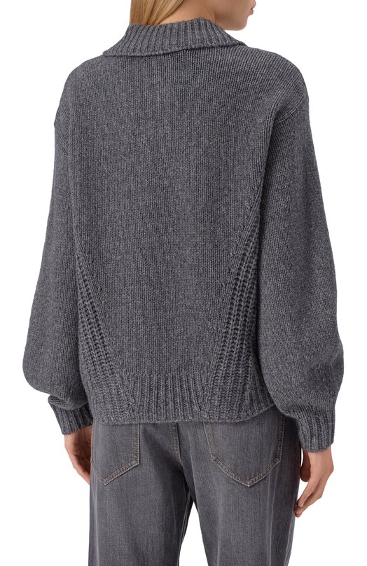 Шерстяной свитер Bogner 86669925 Серый  86669925 Фото 4