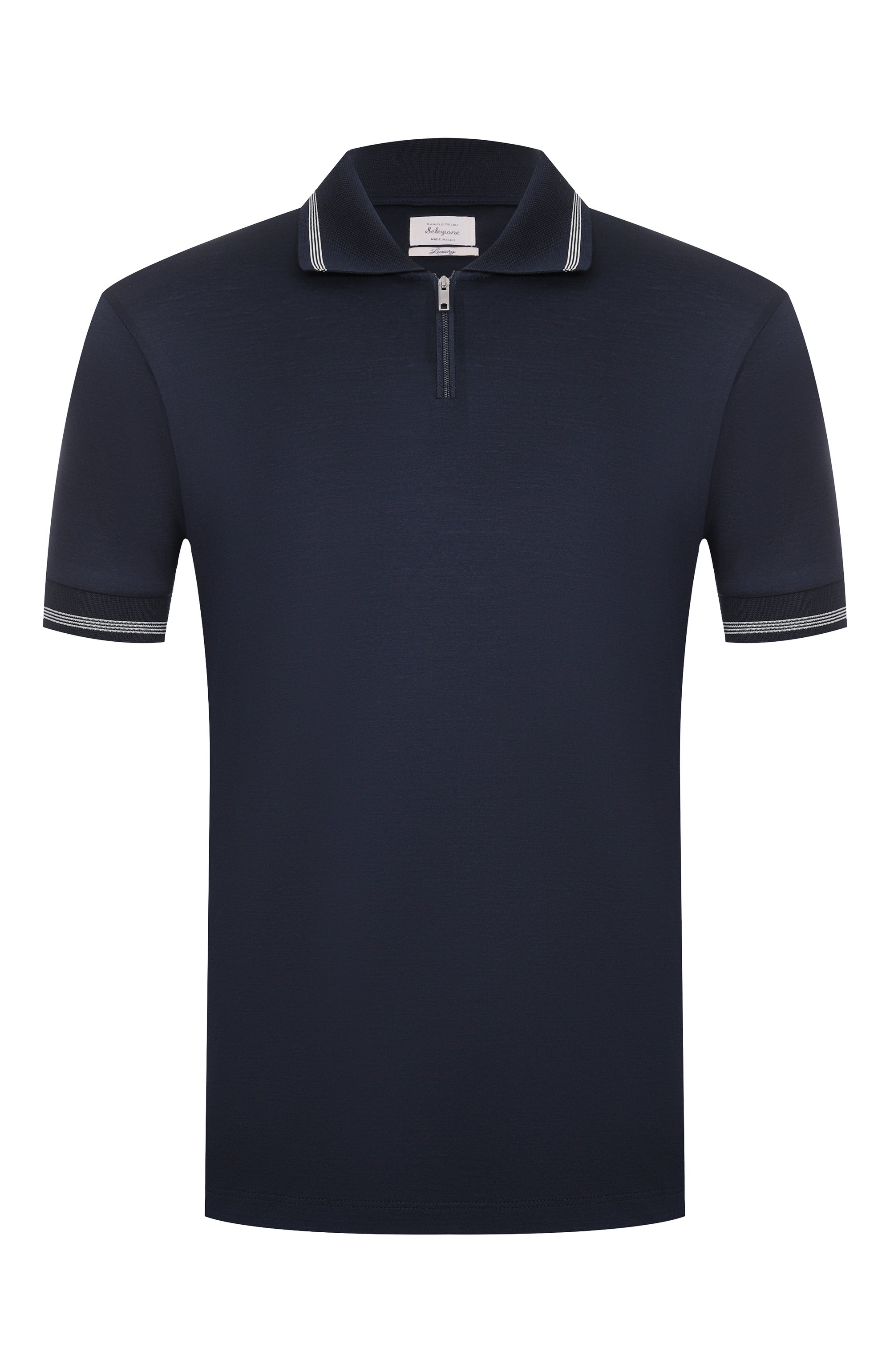 Хлопковое поло DANIELE FIESOLI, арт. SE1203, фото 1