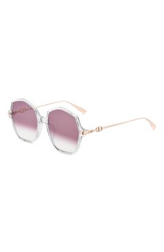 Женские солнцезащитные очки DIOR EYEWEAR розового цвета, арт. LINK29003X | Фото 3 (Тип очков: С/з; Региональные ограничения белый список (Axapta Mercury): RU, Не проставлено; Нос: Не проставлено; Оптика Гендер: оптика-женское)