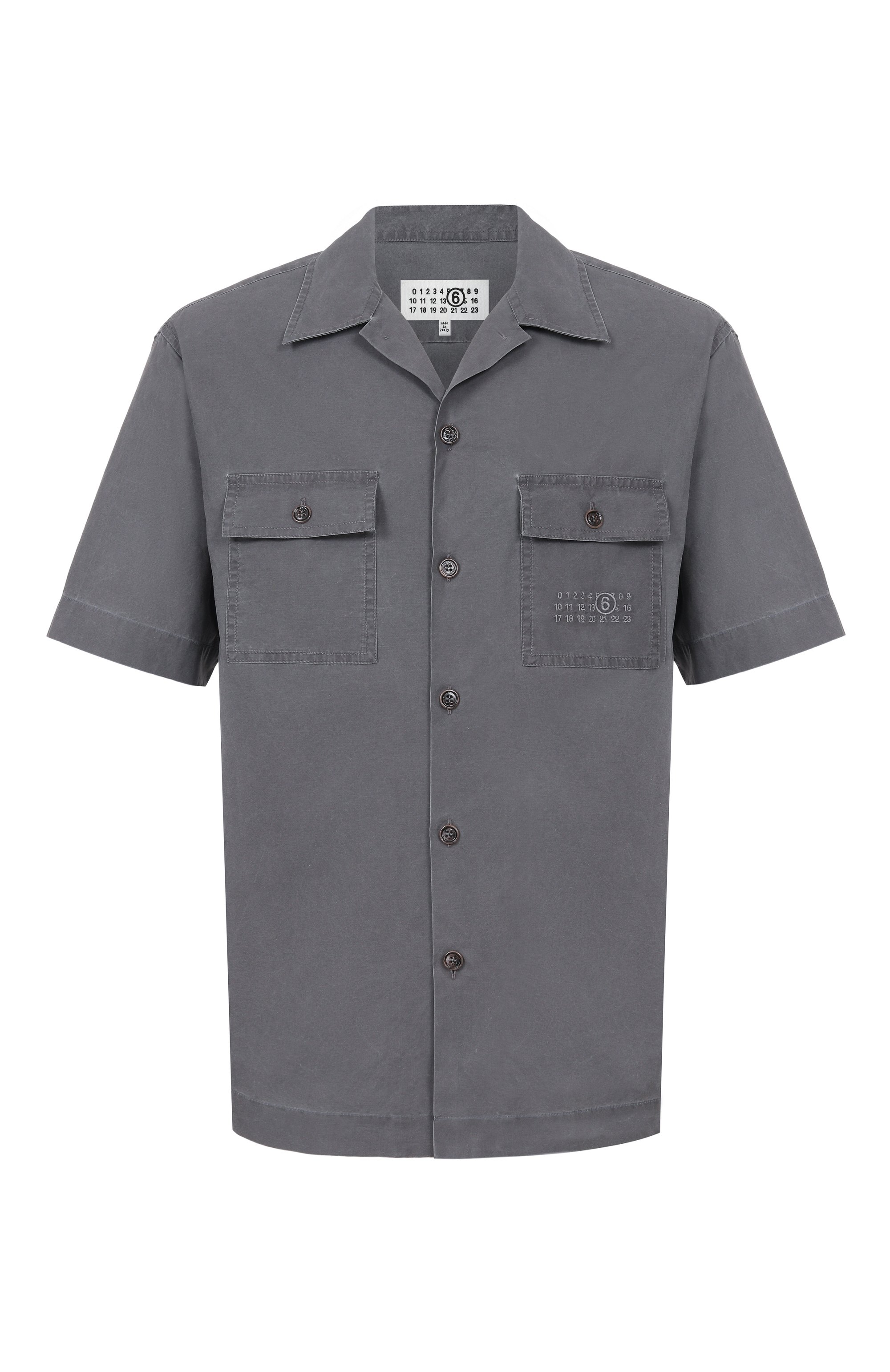 Хлопковая рубашка MM6, арт. SH0DR0008/M35741, фото 1