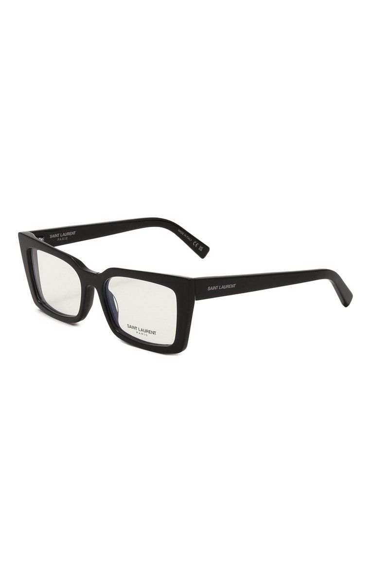 Женские оправа SAINT LAURENT черного цвета, арт. SL 554 001 | Фото 1 (Тип очков: Оправа; Нос: Не проставлено; Региональные ограничения белый список (Axapta Mercury): Не проставлено; Материал: Пластик; Оптика Гендер: оптика-женское; Очки форма: Прямоугольные)