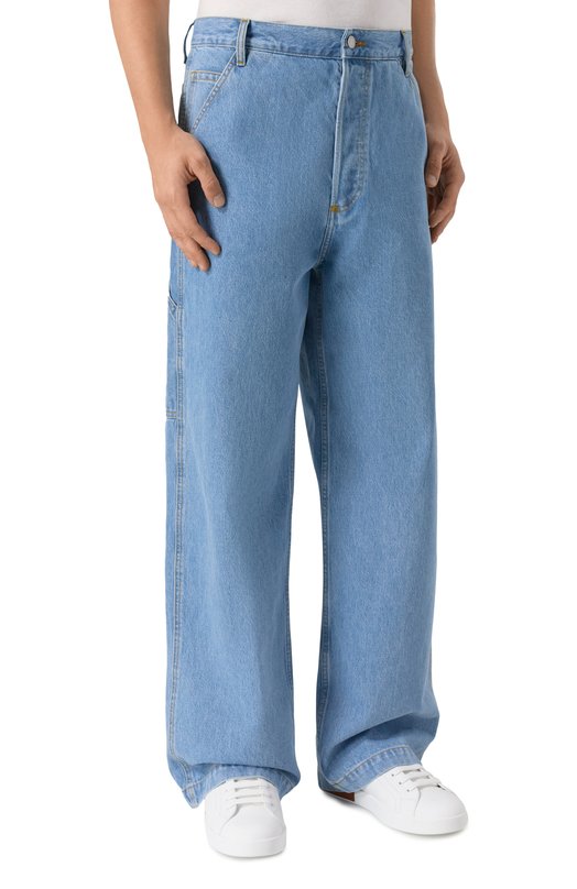 Джинсы Dries Van Noten 020980-2380-514 Голубой  020980-2380-514 Фото 3