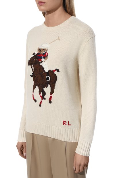 Свитер из шерсти и кашемира POLO RALPH LAUREN, арт. 211843149, фото 3