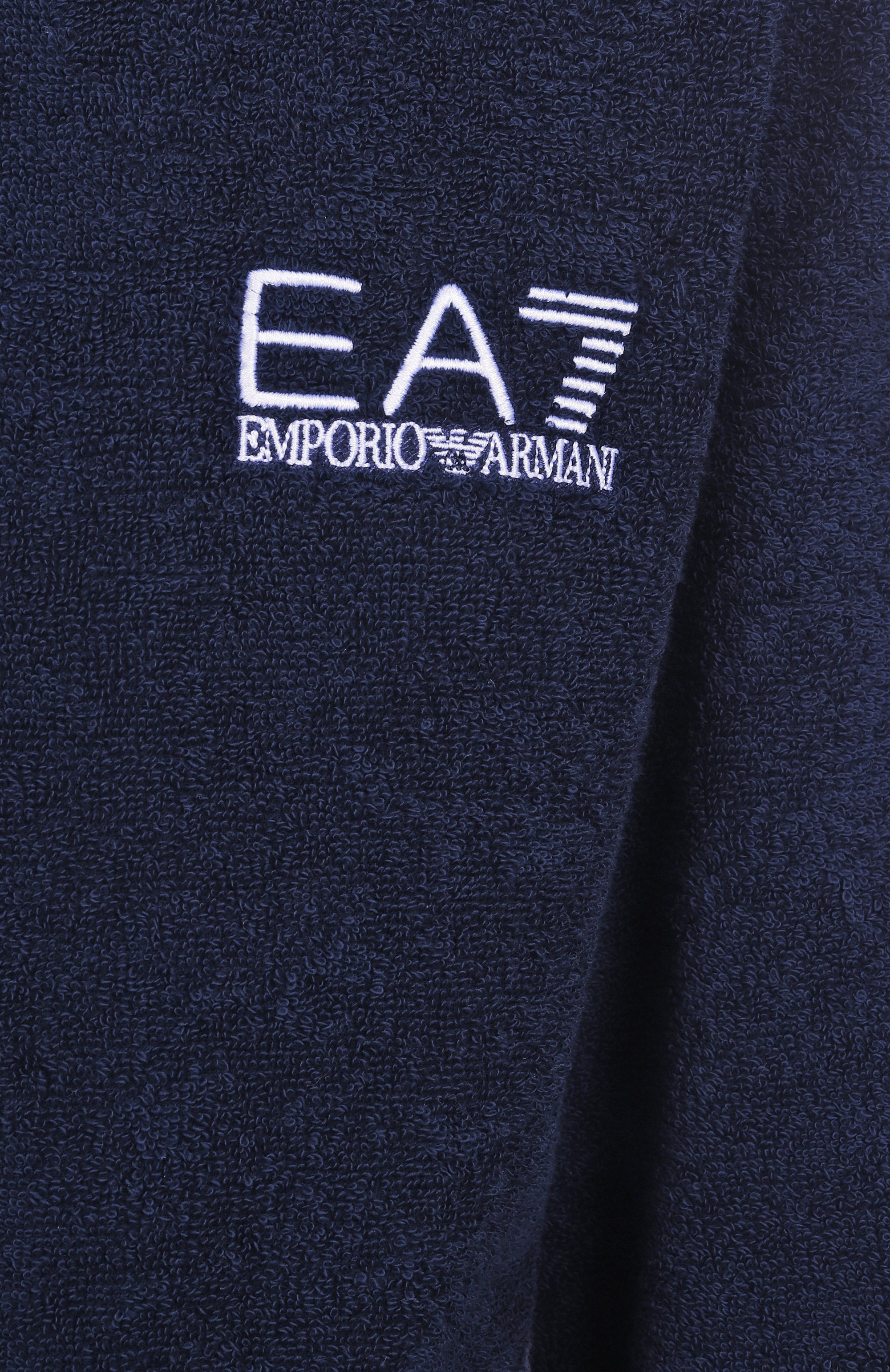 Хлопковый халат EA7, арт. 7M000441/AF14014, фото 6