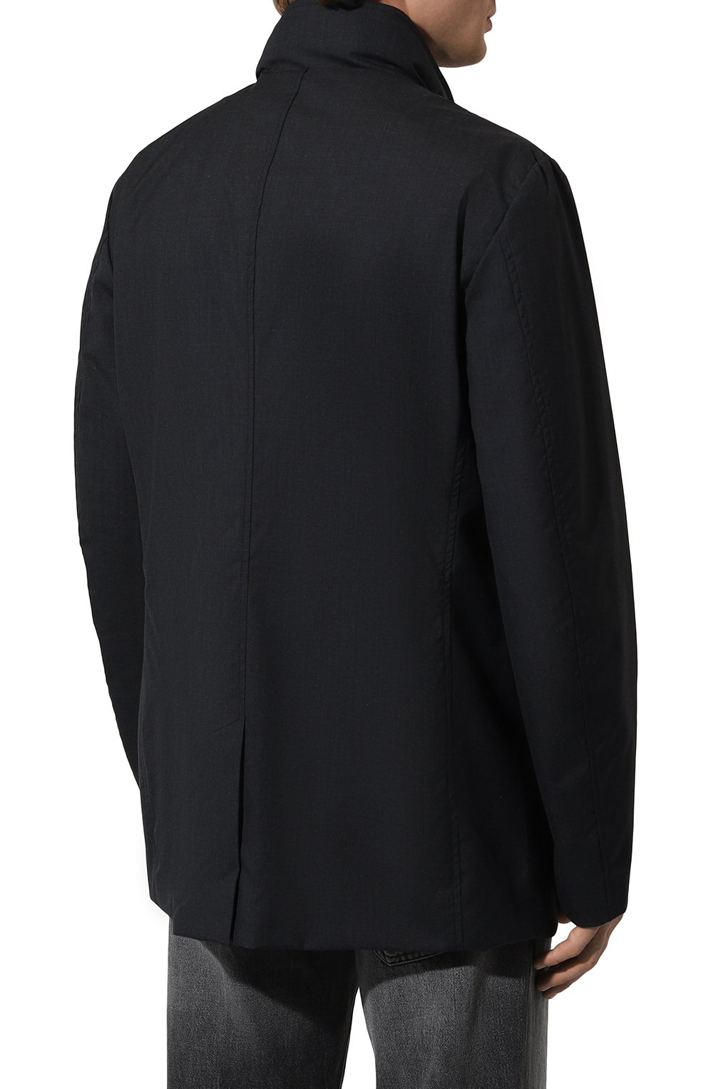 Плащ bernini-l из шерсти и шелка MOORER, арт. NINREB-L5, фото 4