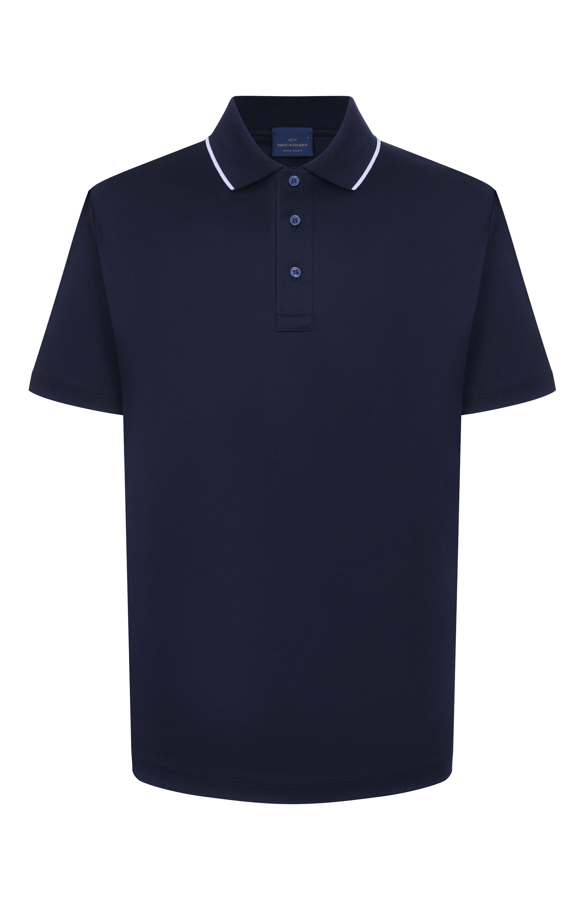 Хлопковое поло PAUL&SHARK, арт. 26411214_001, фото 1