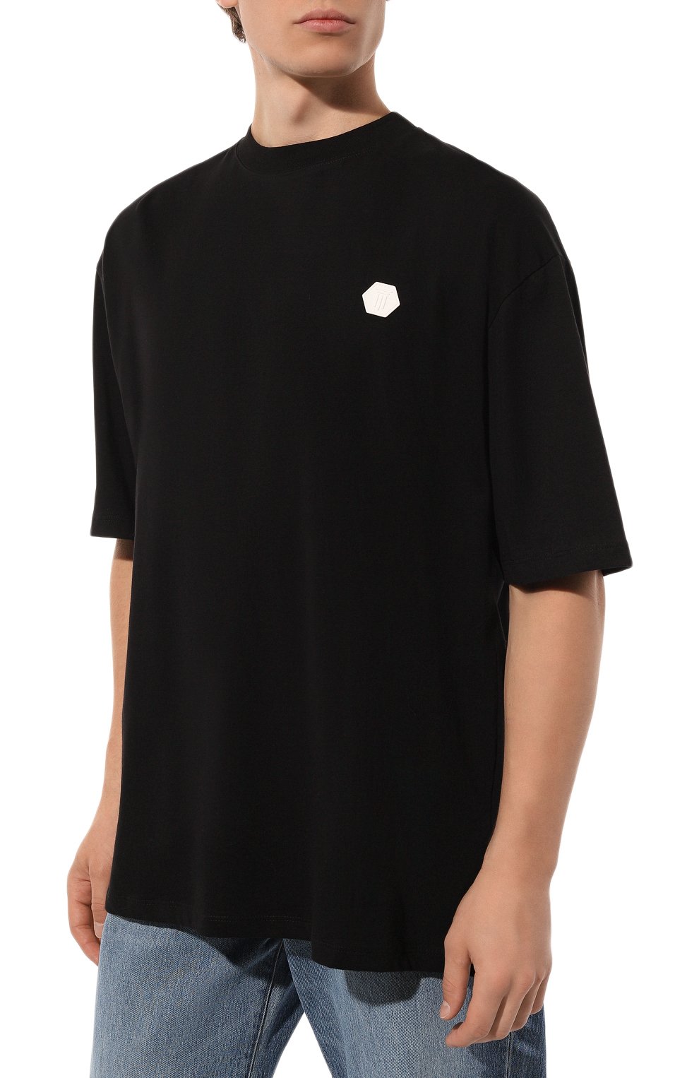 Хлопковая футболка DIEGO VENTURINO, арт. D3W4DVTS0BASIC-3, фото 3