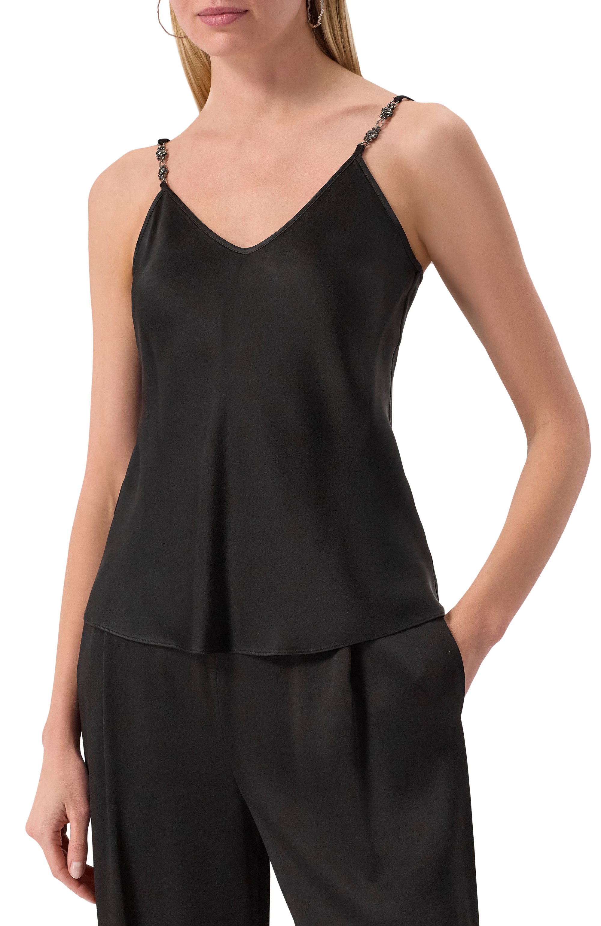 Атласный топ MAX MARA STUDIO, арт. AFELI0, фото 3