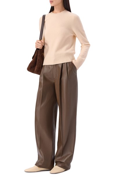 Женские кожаные брюки BOTTEGA VENETA, арт. 871519/V61D0