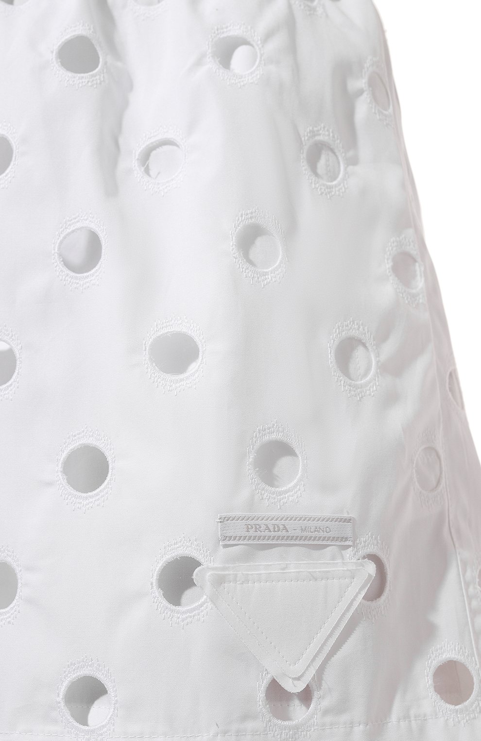 Хлопковые шорты PRADA, арт. P202E-1Y8Q-F0009-202, фото 5