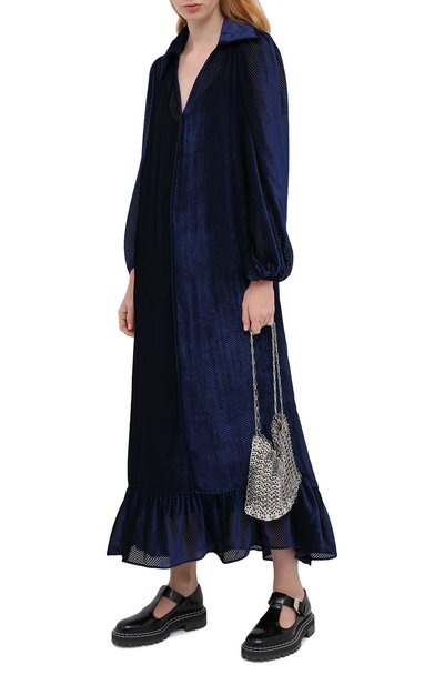 Платье из вискозы и шелка FENDI, арт. FDA762 AC50, фото 2