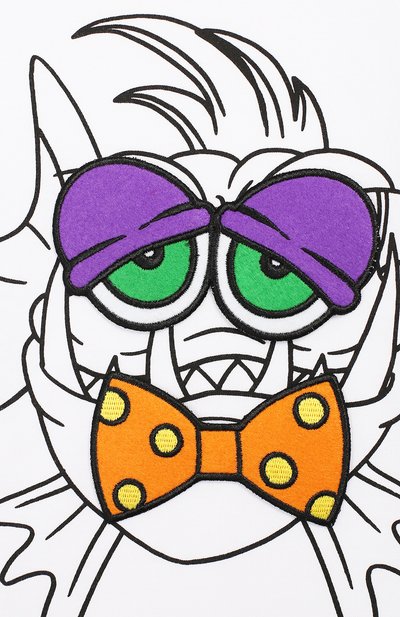 Футболка со сменными аппликациями STELLA MCCARTNEY, арт. 588484/S0J67, фото 4