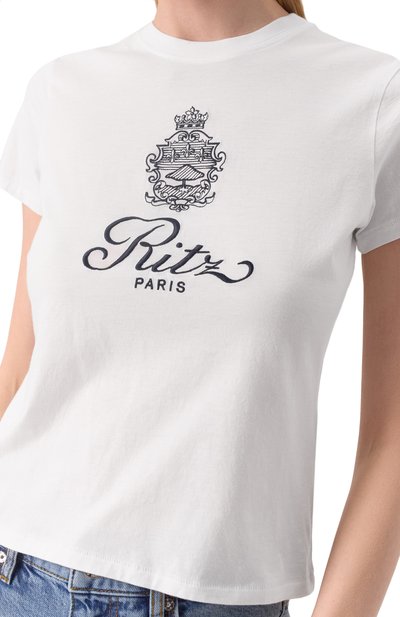 Хлопковая футболка frame x ritz paris FRAME DENIM, арт. WP25JTE007, фото 5