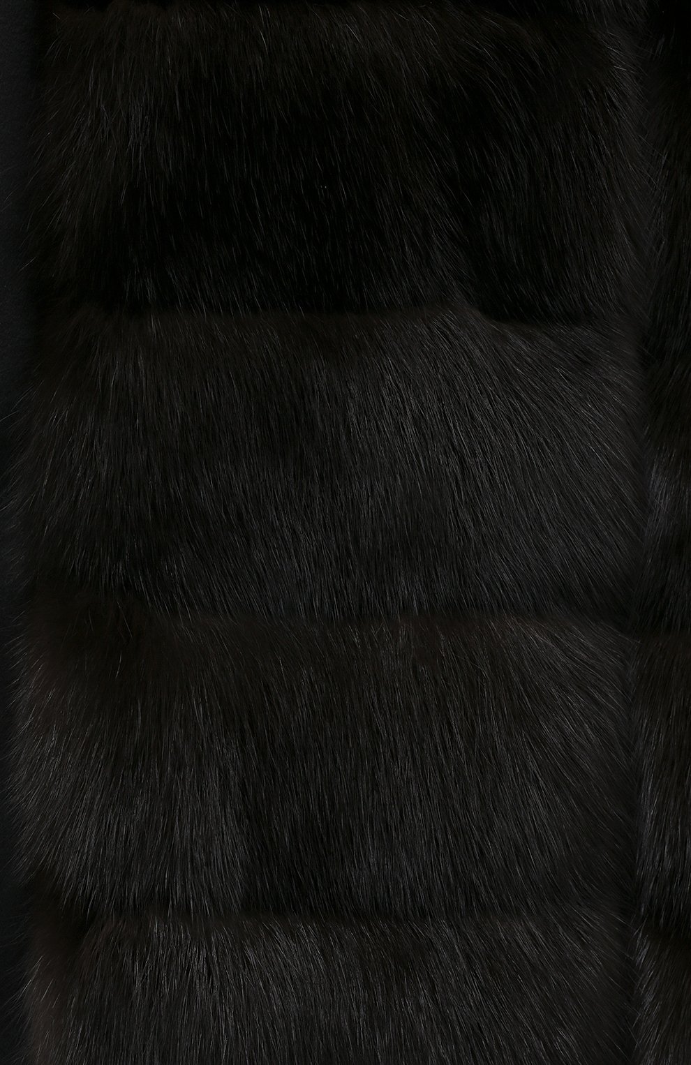 Жилет из меха соболя MANZONI24, арт. 20M769-ZDB1/EXTRADARK/BLACK/38-46, фото 6