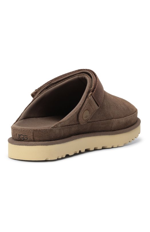 Замшевые сабо Goldenstar UGG 1138252 Коричневый  1138252 Фото 5