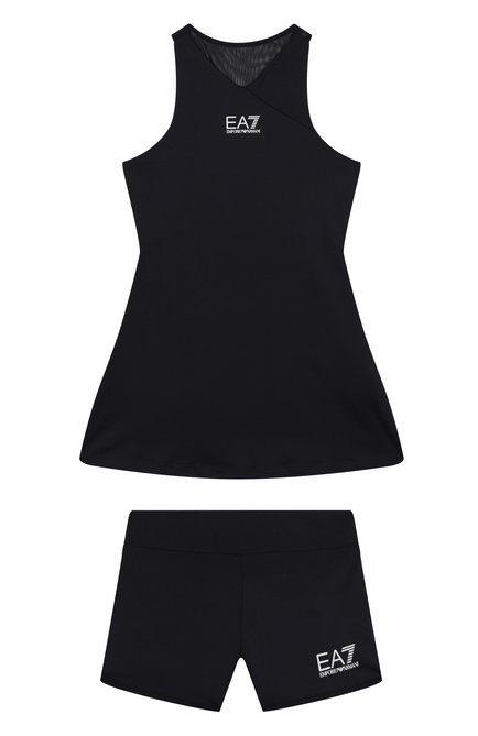 Комплект из платья и шорт EA7, арт. 8NFA51/FJGBZ