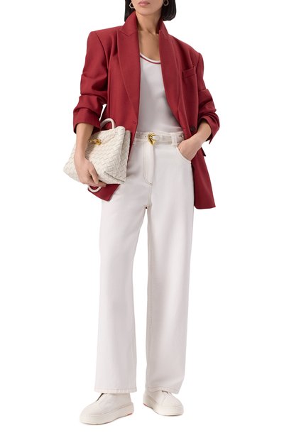 Х лопковая майка BRUNELLO CUCINELLI, арт. MG902FP320, фото 2