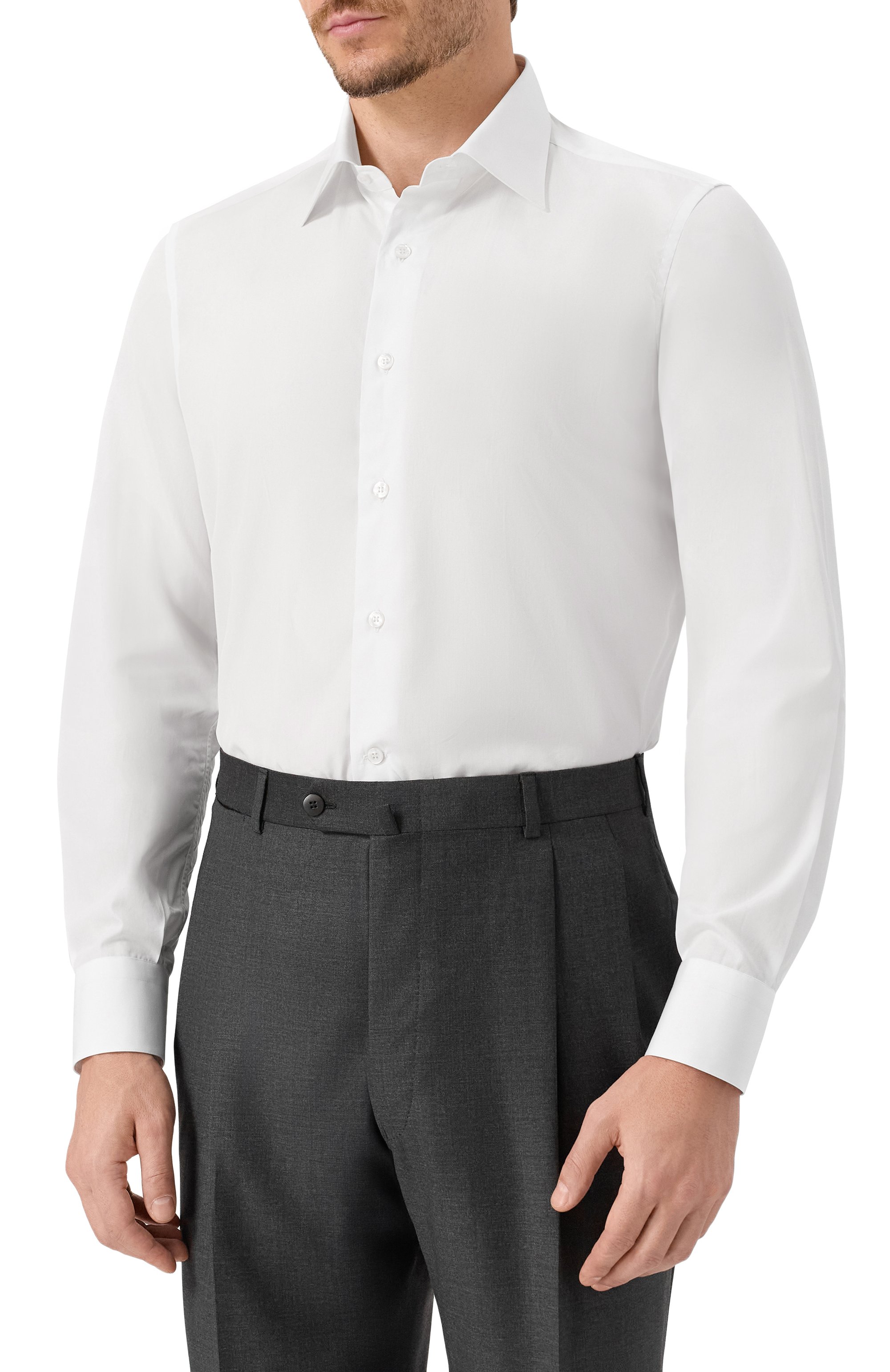 Хлопковая сорочка MVST, арт. M0RBIDA/ALBERT0/SQUARED/F339463-KING S0YELLA 240/G, фото 3