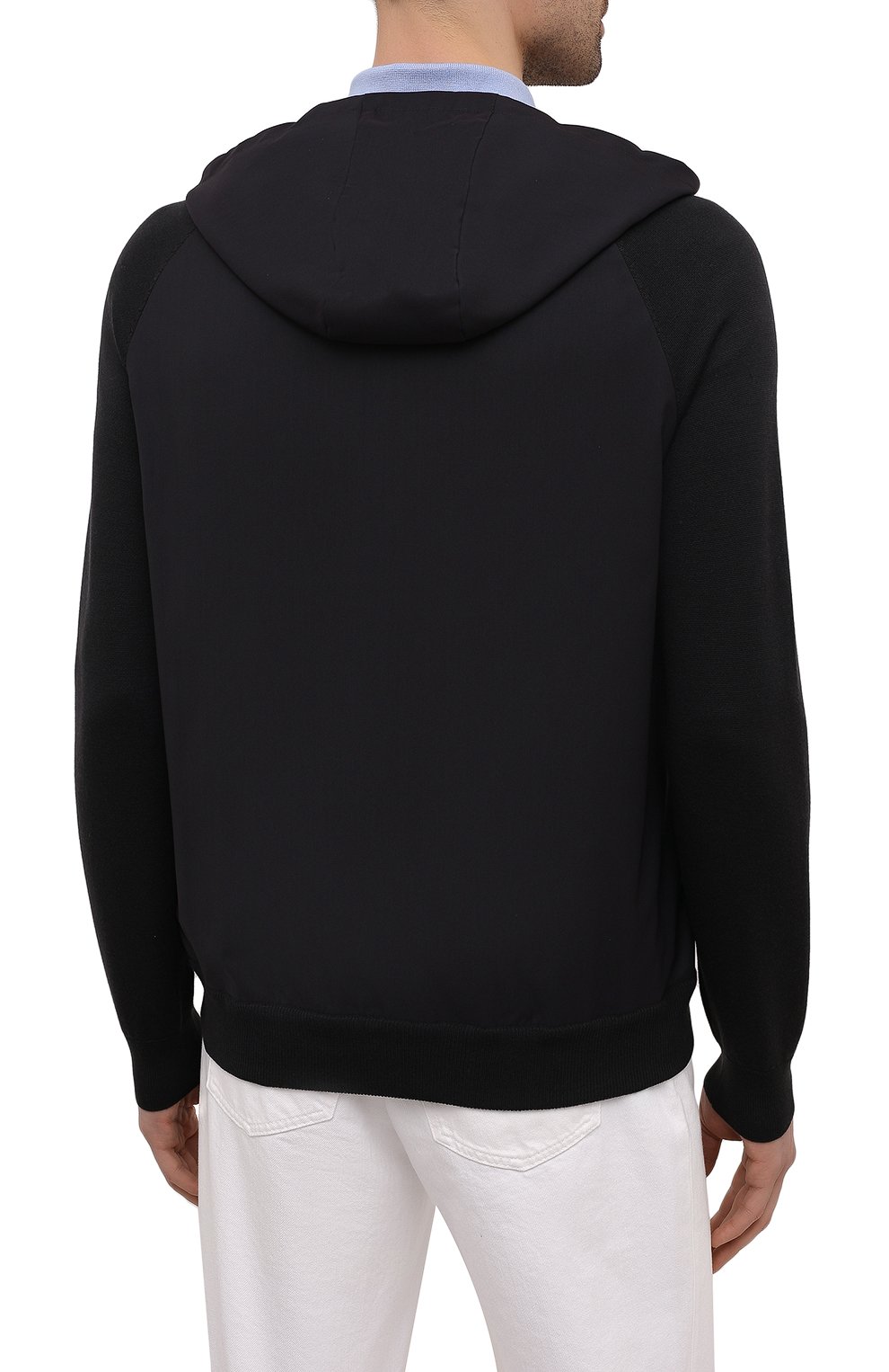 Толстовка LORO PIANA темно-серого цвета по цене 211500 руб., арт. FAL6916, фото 4 Толстовка LORO PIANA, арт. FAL6916, фото 4