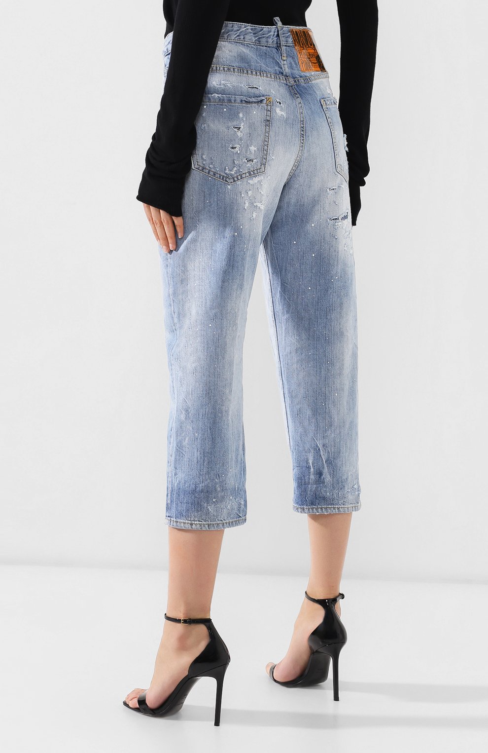 Укороченные джинсы DSQUARED2, арт. S72LB0178/S30309, фото 4