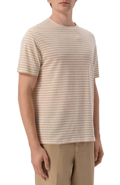 Футболка изо льна и хлопка MC2 SAINT BARTH, арт. D0V0010-01239L/D0VER STRIPES, фото 3